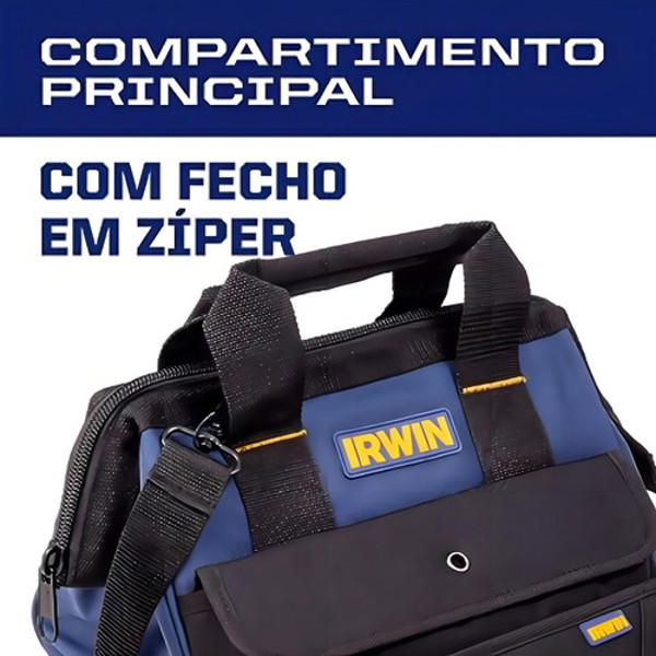 BOLSA E MOCHILA PARA FERRAMENTA 12" IRWIN - 1870405