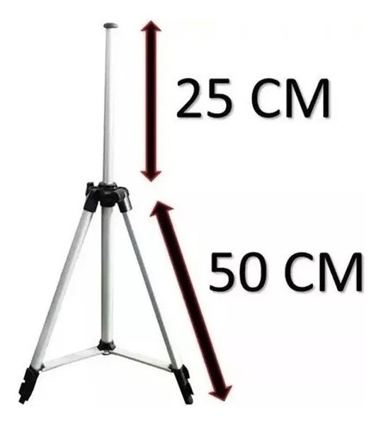 TRIPE PARA NIVEL A LASER COM ROSCA 5/8" DE 1,2MTS WESCO - WS9972