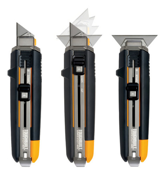 ESTILETE E RASPADOR COM 5 LAMINAS TOUGHBUILT - TB-H4S5-01