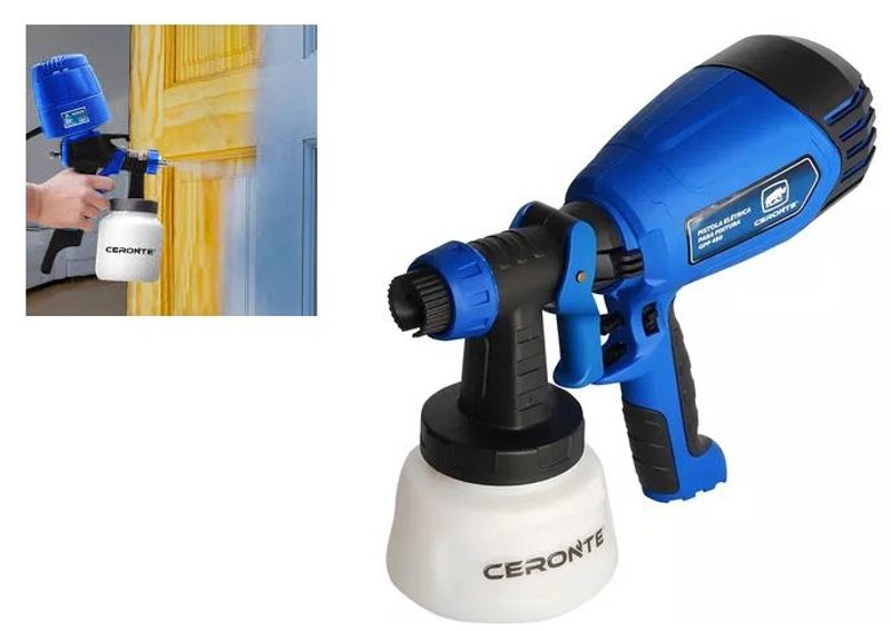 PISTOLA ELETRICA PULVERIZADORA COM 450W CERONTE - GPP450