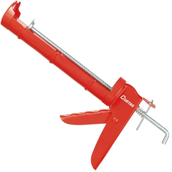 PISTOLA APLICADOR SILICONE 9" CORTAG - 60870 SIMPLES VERMELHA