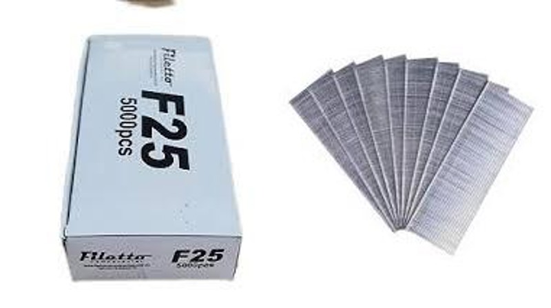 PINO FILETTO TIPO "F" CAIXA COM 5000 DE 25MM