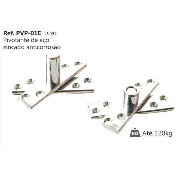 PINO PIVOTANTE DE ACO PARA 120KG PERFIL - PVP-01 - 00368