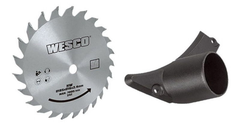 SERRA CIRCULAR 185MM COM 1500W WESCO - WS3441 220V