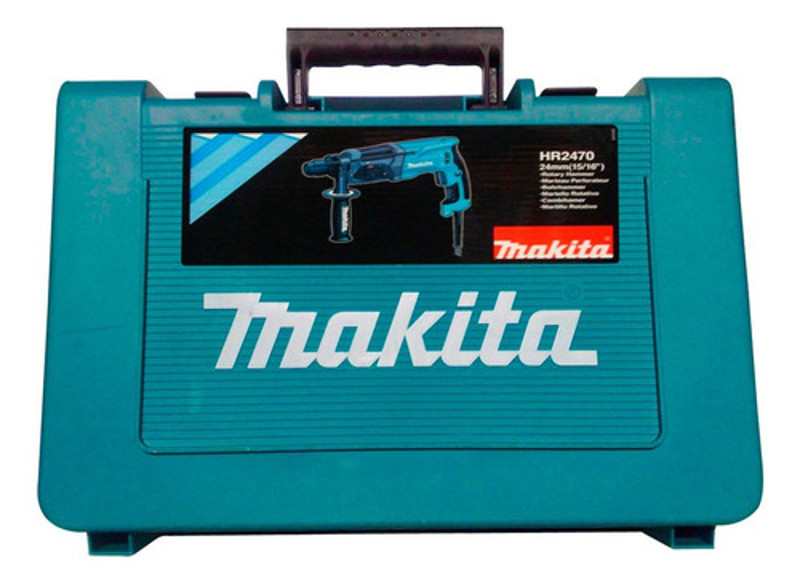 MARTELETE DE IMPACTO COM 800W E MALETA MAKITA - HR2470 220V