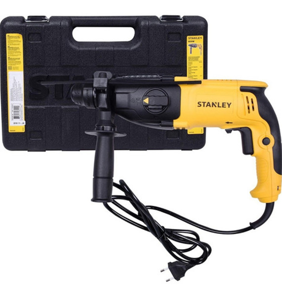MARTELETE DE IMPACTO COM 800W COM MALETA STANLEY - SHR263KA-B2 220V