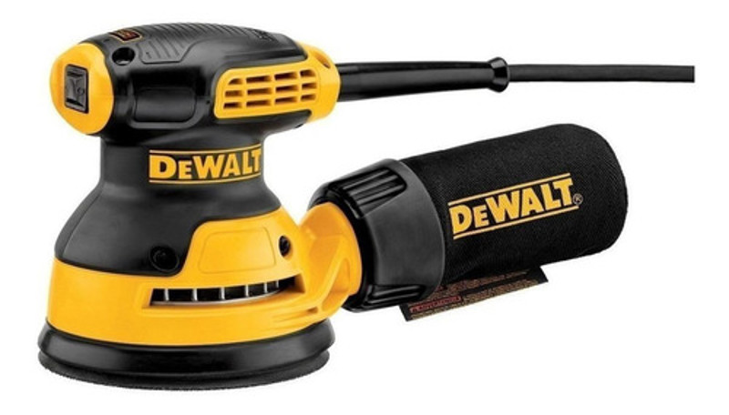 LIXADEIRA ORBITAL VELCRO COM 280W DEWALT - DWE6421-BR 127V
