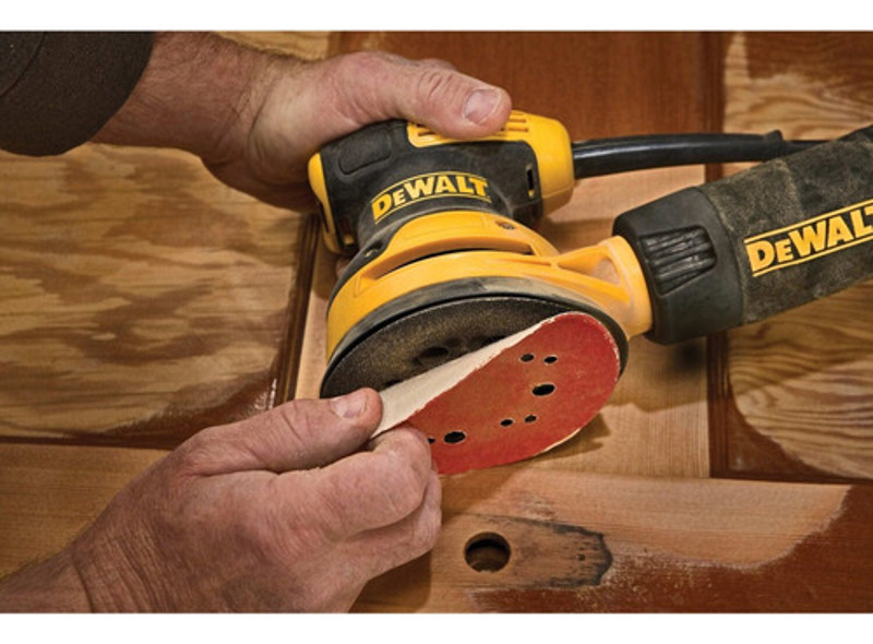 LIXADEIRA ORBITAL VELCRO COM 280W DEWALT - DWE6421-BR 127V