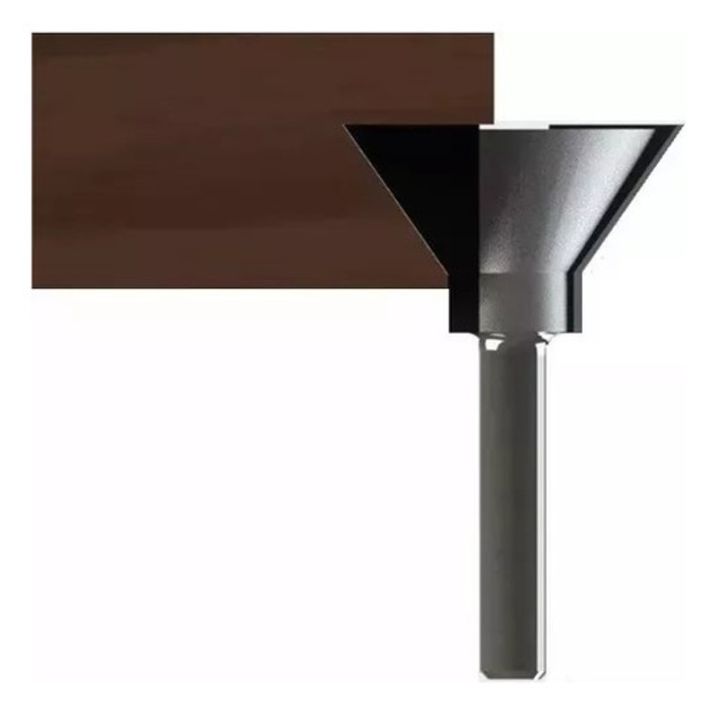 FRESA PERFIL CAVA 35° DE 30MM COM HASTE 06MM RADIX - 2059135.01