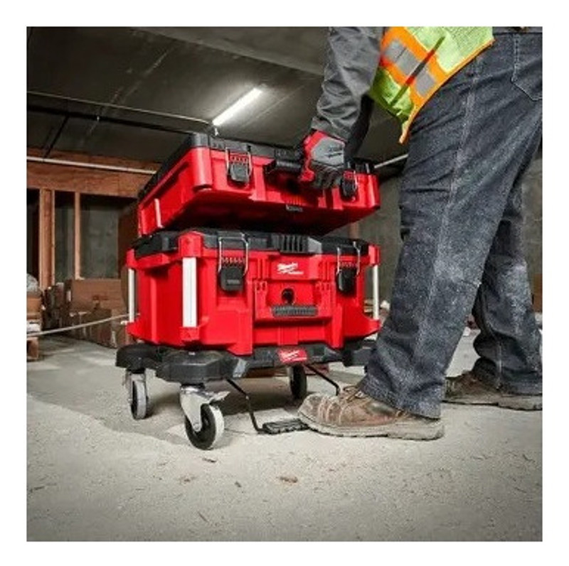 BASE PACKOUT DOLLY COM RODINHAS (113KG) MILWAUKEE - 48-22-8410