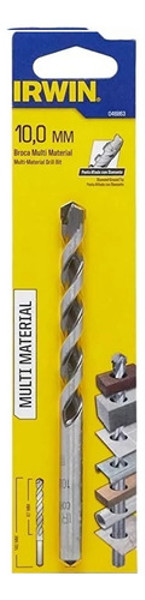 BROCA MULTI MATERIAL IRWIN DE 10MM COM 14CM - IW46863