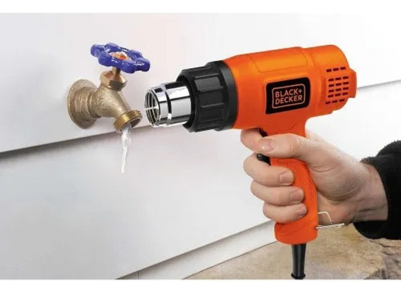 SOPRADOR TERMICO ELETRICO COM 1500W BLACK DECKER - HG1500-B2 220V