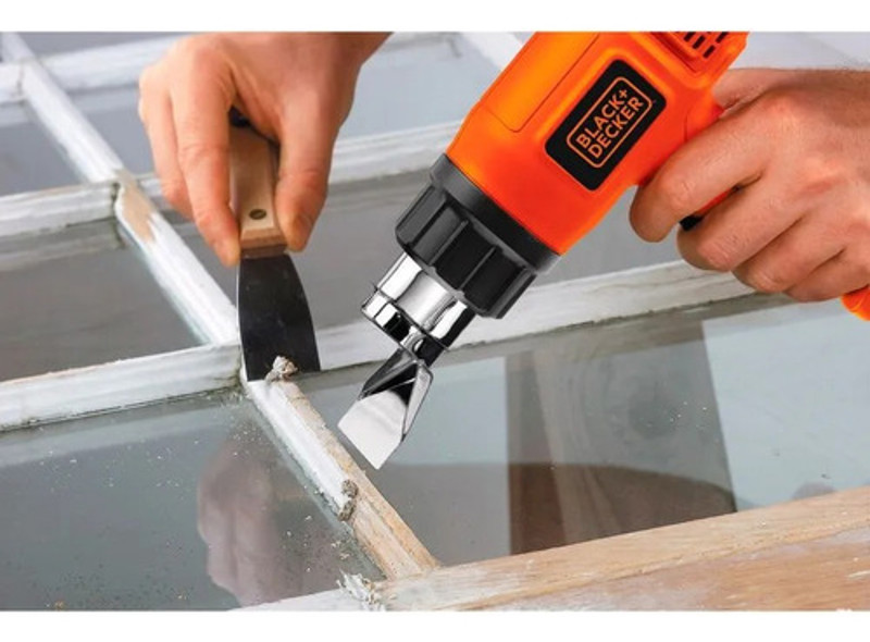 SOPRADOR TERMICO ELETRICO COM 1500W BLACK DECKER - HG1500-B2 220V