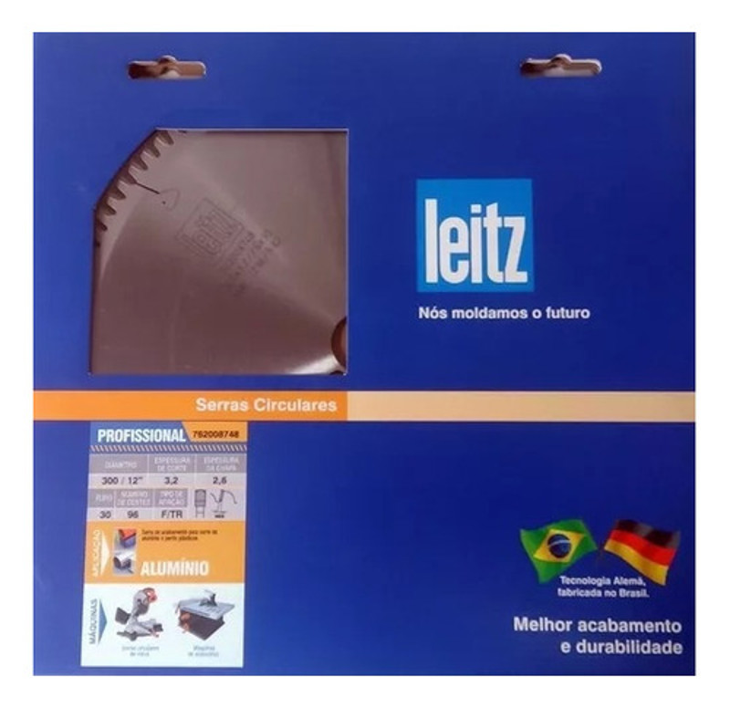 DISCO PARA ALUMINIO DE 12" 300MM COM 96 DENTES LEITZ - 762008748