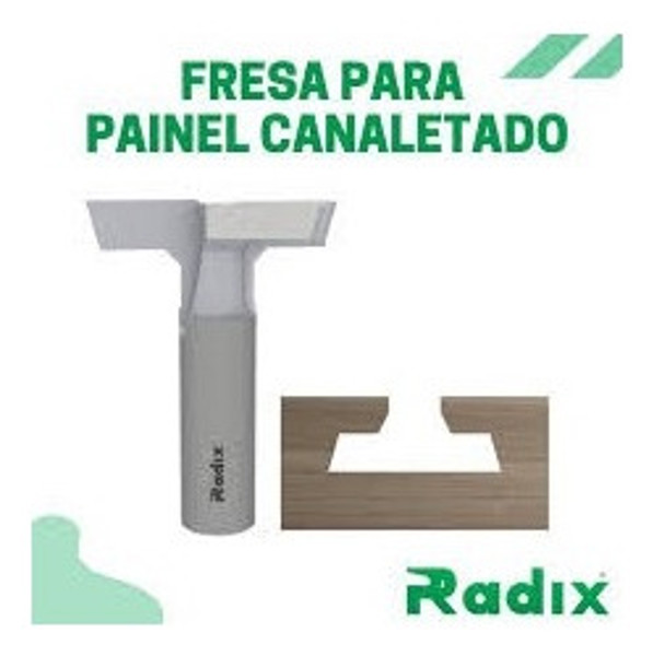 FRESA DE CORTE PARA CANALETADO 35/38MM COM HASTE 12MM RADIX - 18L3538.06