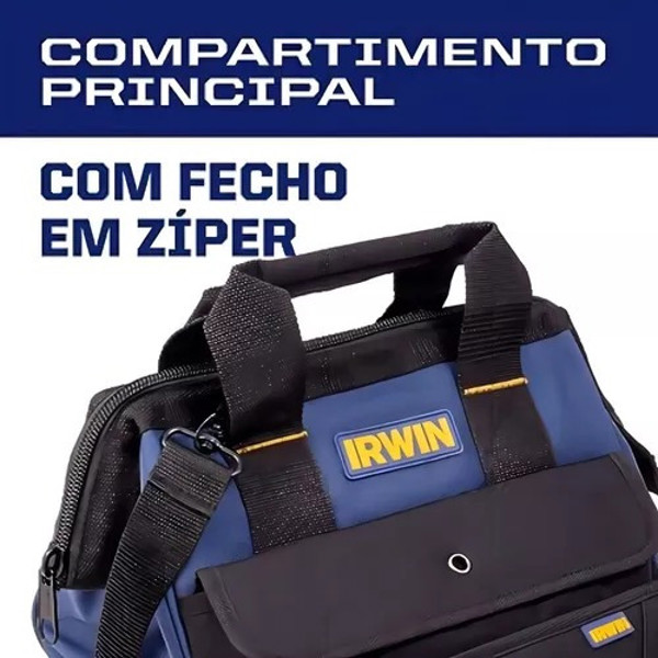 BOLSA E MOCHILA PARA FERRAMENTA 12" IRWIN - 1870405
