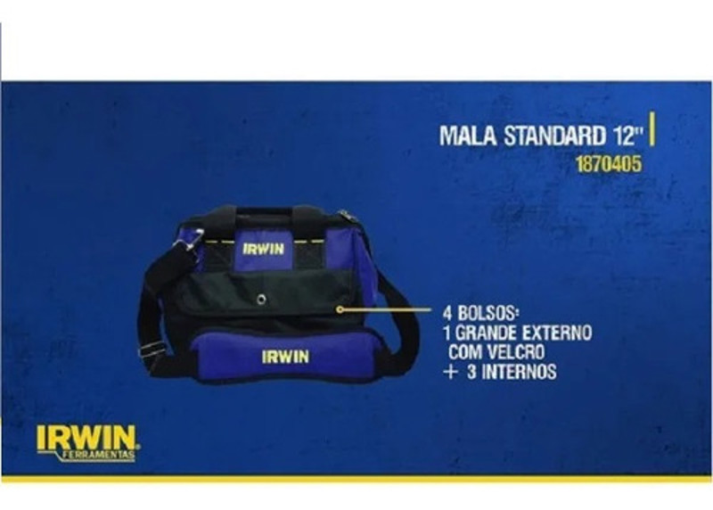 BOLSA E MOCHILA PARA FERRAMENTA 12" IRWIN - 1870405
