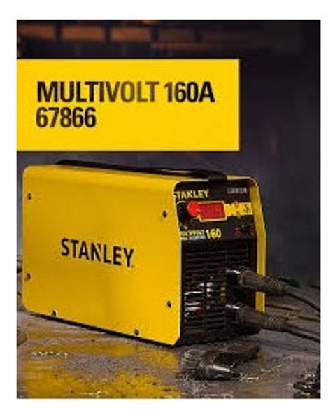 INVERSOR SOLDA 160A MULTIVOLT MMA/TIG STANLEY - 67866-BR