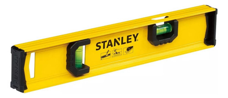 NIVEL 02 BOLHAS DE ALUMINIO 12" 30CM STANLEY - STHT42072 - LA