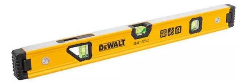 NIVEL 03 BOLHAS  BASE MAGNETICA DE ALUMINIO 24" 60CM DEWALT - DWHT42807