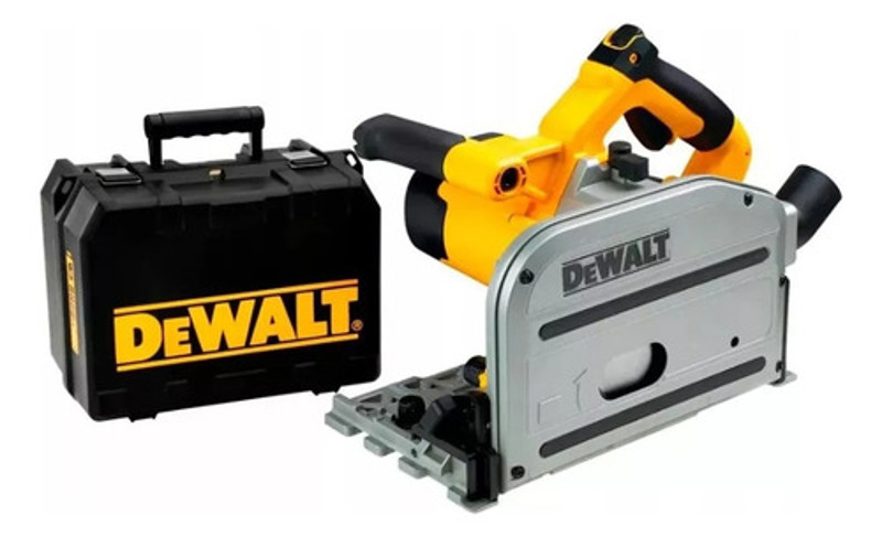 SERRA CIRCULAR DE TRILHO 185MM COM 1300W E MALETA DEWALT - DWS520K-B2 220V