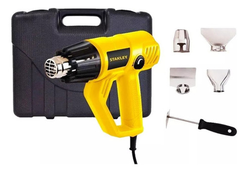 SOPRADOR TERMICO ELETRICO COM MALETA COM 1800W STANLEY - STXH2000K-B2 220V