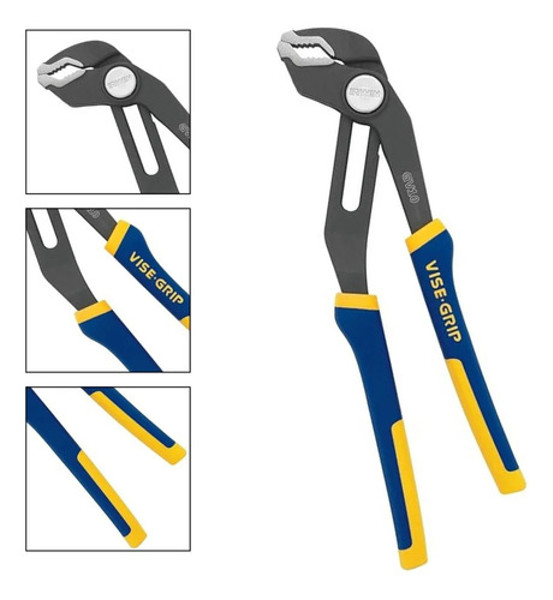 ALICATE GROOVELOCK IRWIN V-GRIP 10" 25CM - 2078110