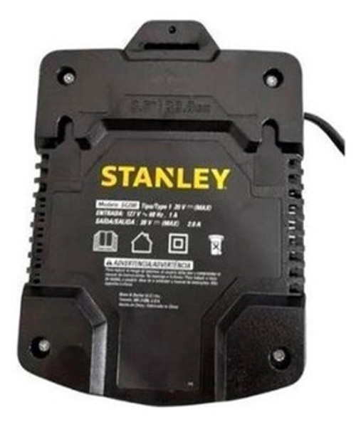 CARREGADOR PARA BATERIA 20V STANLEY - SC200-B2