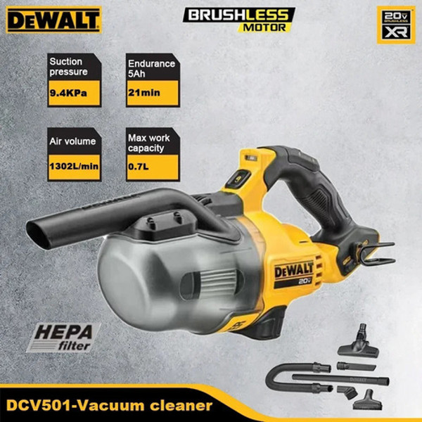 ASPIRADOR DE PO BATERIA 20V DEWALT - DCV501HB-B3