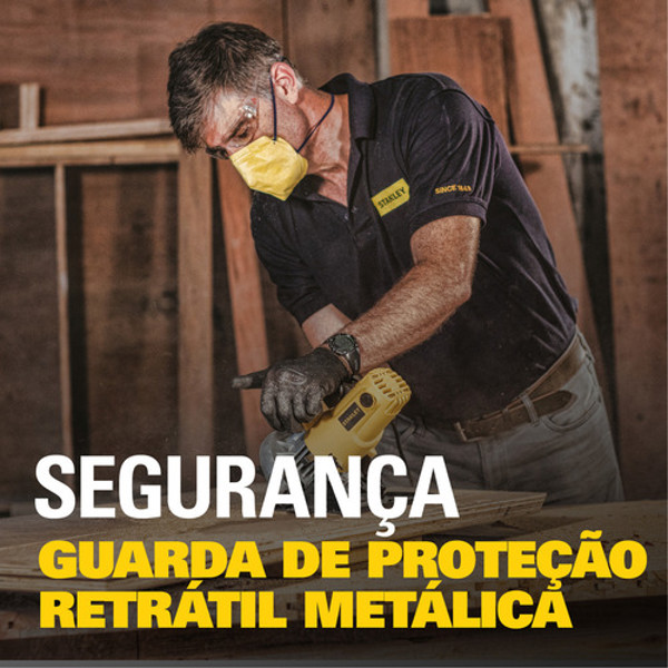 SERRA CIRCULAR 185MM COM 1600W STANLEY - SC16-B2 220V