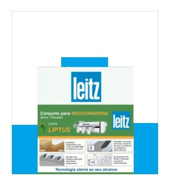 CONJUNTO SERRA + RISCADOR PARA "BALDAN SH2900" LIPTUS (MDF ESCURO) LEITZ - 762015109