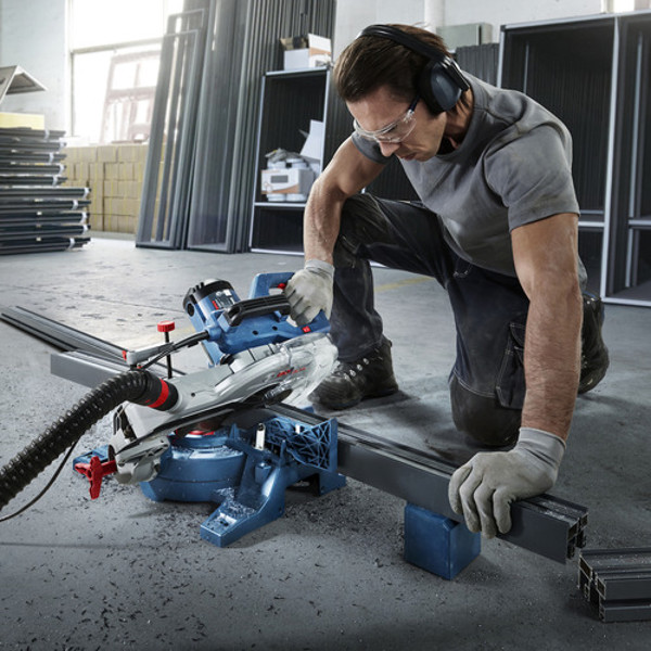 SERRA MEIA ESQUADRIA 10" COM 1750W GCM 254 BOSCH - 0601B520D 220V