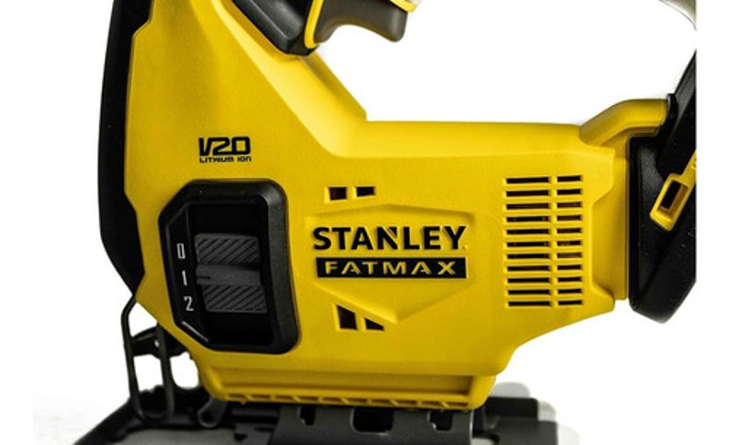 SERRA TICO TICO A BATERIA 20V COMPLETA COM MALETA STANLEY - SCJ600D1K-BR