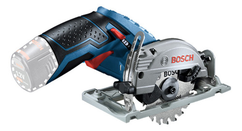 MINI SERRA CIRCULAR 12V SIMPLES GKS 12V-26 BOSCH - 06016A1001000