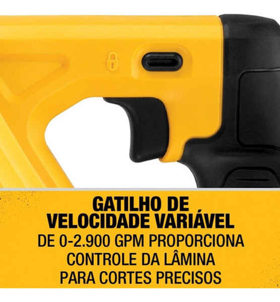 SERRA SABRE A BATERIA 20V DEWALT - DCS387B