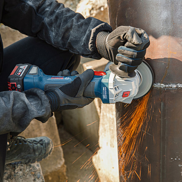 ESMERILHADEIRA ANGULAR 4.1/2'' BATERIA 18V BOSCH - GWS180-LI