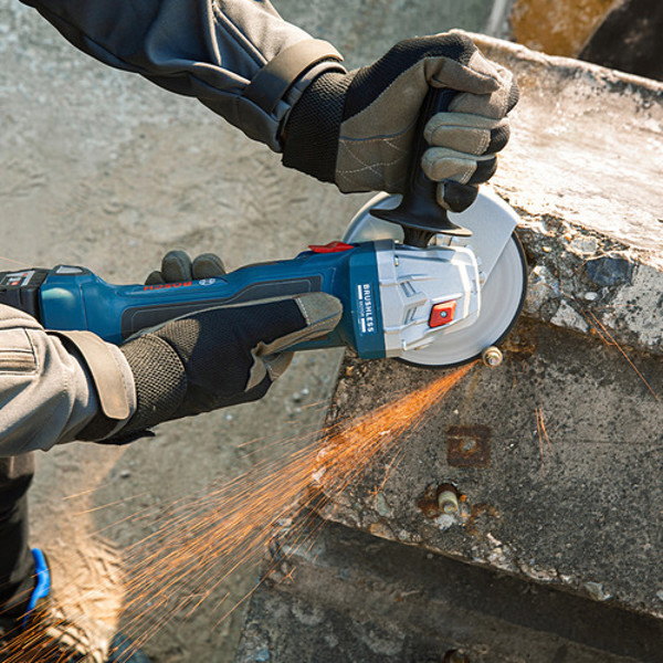 ESMERILHADEIRA ANGULAR 4.1/2'' BATERIA 18V BOSCH - GWS180-LI