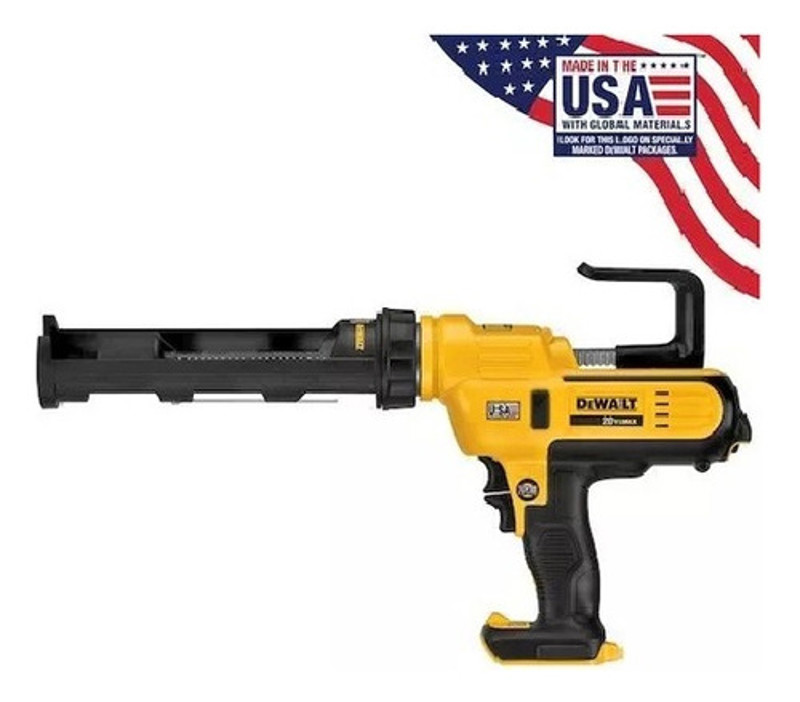 PISTOLA APLICADOR SILICONE BATERIA 20V DEWALT - DCE560B
