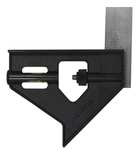 ESQUADRO INOX COM NIVEL 12" 30,5MM STANLEY - 46-012