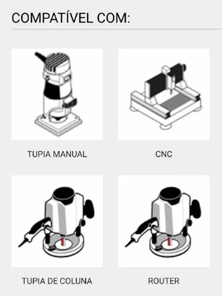 FRESA DE 90° EM "V" COM HASTE DE 6MM FREUD - 20-10406P