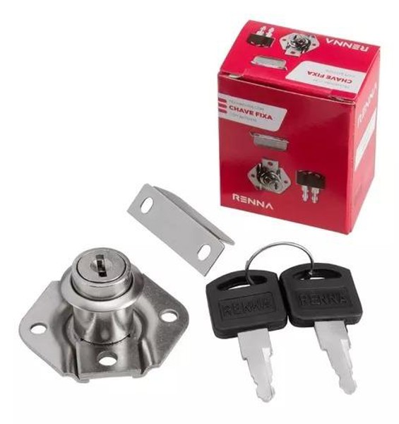 FECHADURA DE GAVETA CANO CURTO DE 22MM RENNA - 3.650.3282