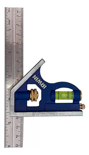 ESQUADRO INOX COM NIVEL 6" 152MM IRWIN - 1884634