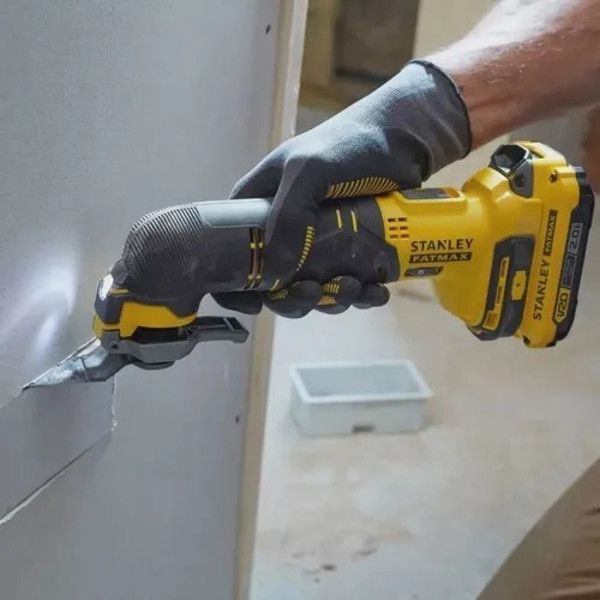 MULTIFERRAMENTA OSCILANTE BATERIA 20V COMPLETA COM MALETA STANLEY - SCT500D1K-BR