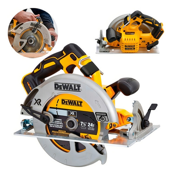 SERRA CIRCULAR 185MM A BATERIA 20V DEWALT - DCS570B-B3