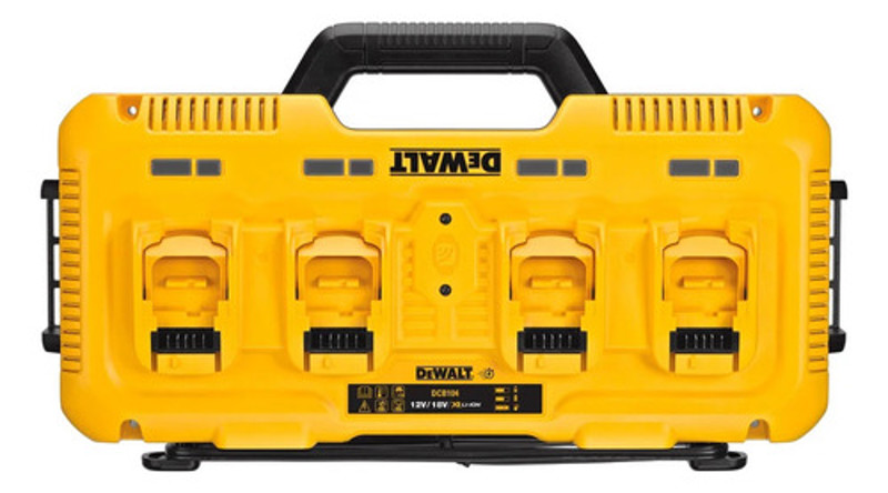 MULTICARREGADOR RAPIDO PARA BATERIA 12V/20V DEWALT - DCB104-B2