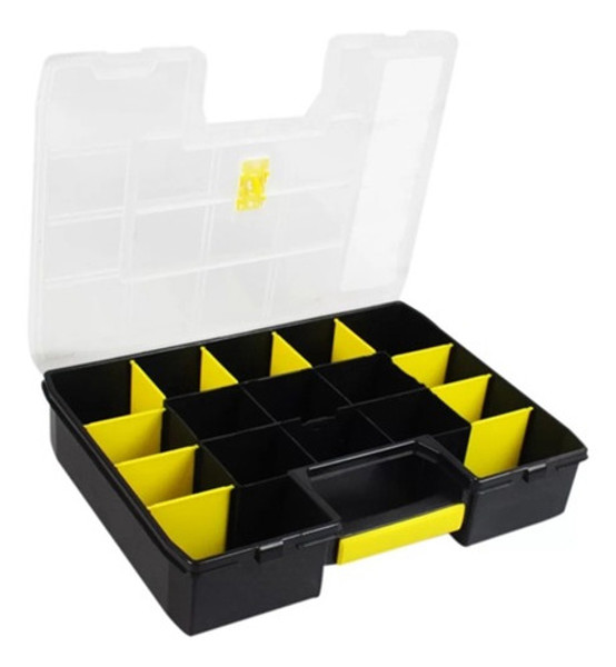 ORGANIZADOR STANLEY PLASTICO SOFTMASTER COM 17 DIVISORIAS - STST14026