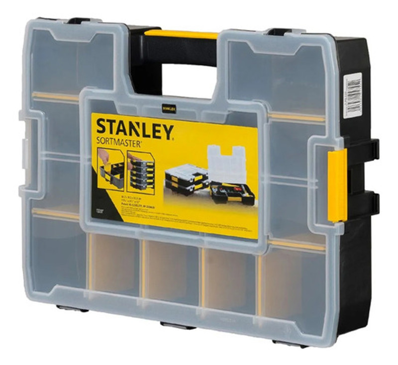 ORGANIZADOR STANLEY PLASTICO SOFTMASTER COM 17 DIVISORIAS - STST14026