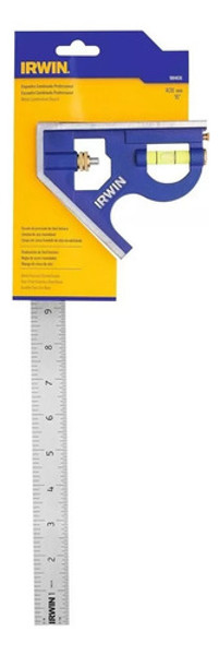 ESQUADRO INOX COM NIVEL 16" 406MM IRWIN - 1884636