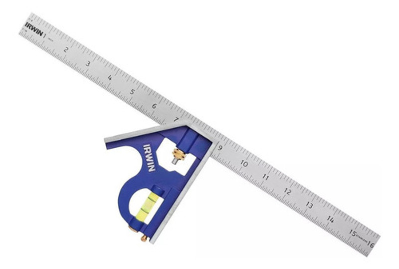 ESQUADRO INOX COM NIVEL 16" 406MM IRWIN - 1884636