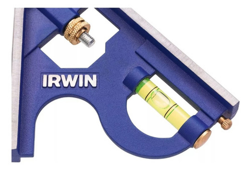 ESQUADRO INOX COM NIVEL 16" 406MM IRWIN - 1884636